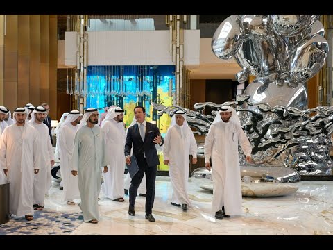 His Highness Sheikh Mohammed bin Rashid Al Maktoum-News-Mohammed bin Rashid visits Atlantis The Royal, Dubai’s newest iconic landmark