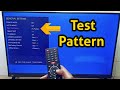 itel and Syinix TV Test Pattern Mode Using Hidden Service Menu