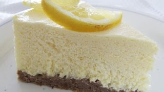 Lemon Cheesecake (No Bake!) | One Pot Chef