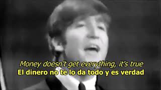 Money - The Beatles (LYRICS/LETRA) [Original] (+ Video)