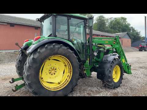 Video: John Deere 6320 M traktor med frontlæsser 1