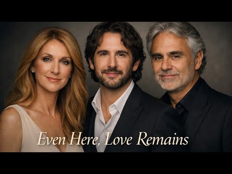 Even Here, Love Remains — Celine Dion, Josh Groban & Andrea Bocelli (2025 Music Video)