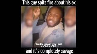 HEART BROKEN- Guy spits fire about his girlfriend after breakup..