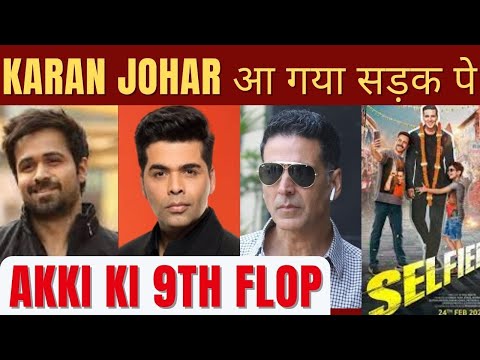 Akshay Kumar’s 9th Super Flop | Selfiee Disaster | KRK | 