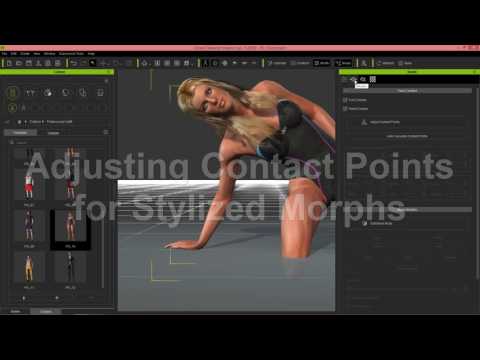 Character Creator 1.5 Tutorial - Hand & Foot Contact