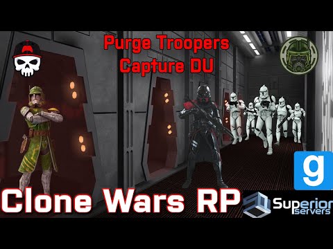 Dooms Unit captured as Republic fugitives | Clone Wars RP | Garry's Mod