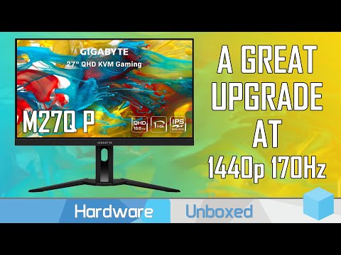 External Review Video Zjr7VGjnweo for Gigabyte M27Q P 27" QHD Gaming Monitor (2022)