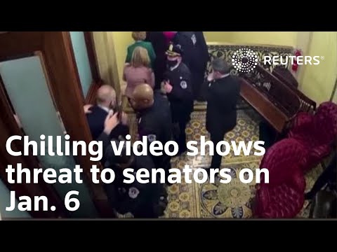 Impeachment: new video shows threat to senators on January 6