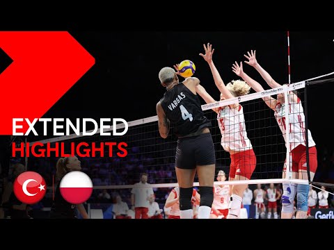 Türkiye vs Poland I Extended Highlights I EuroVolley 2023