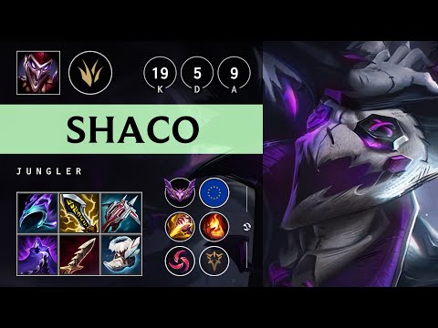 Shaco Jungle vs Rengar: Legendary - EUW Master Patch 14.23