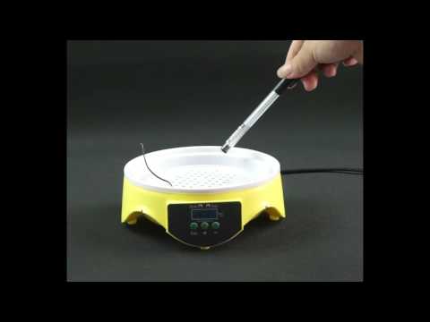 How to use egg incubator part 1 (mini automatic 7 egg hatche...