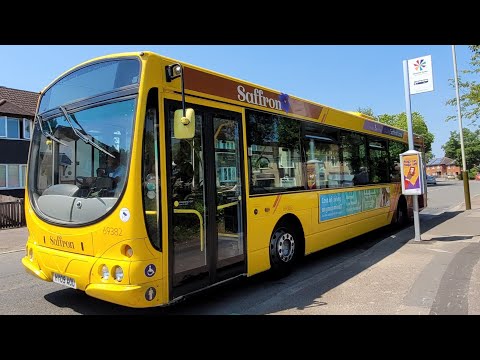 [HD WS] First Leicester "Saffron" 69382 (HY09 AOU) On The 88A