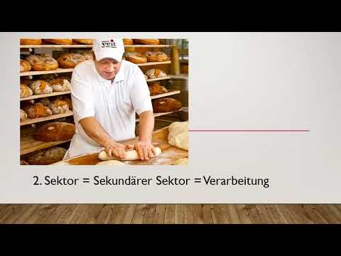 Wirtschaftsbereiche unterscheiden