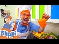 Learn To Cook With Blippi Yummy Vegetable Treats For Kids Educational Video For Toddlers