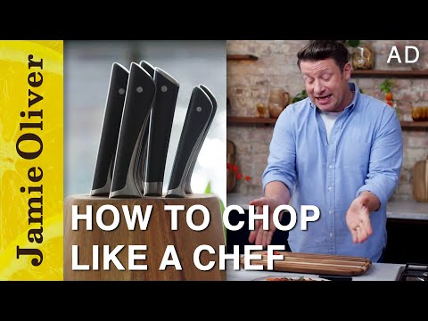 Knife Skills: How to chop like a chef | Jamie Oliver