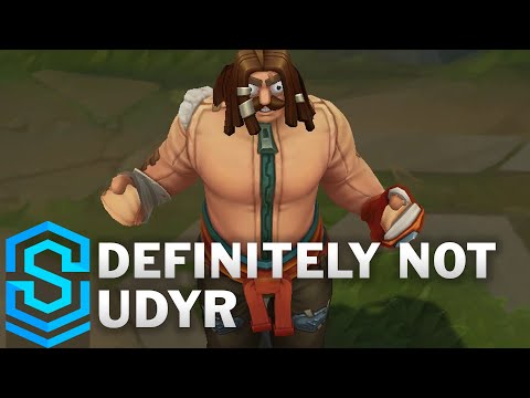 Definitely Not Udyr (2022) Skin Spotlight - Pre-Release - League of Legends