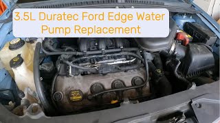 2008 Ford Edge Duratec Water Pump and Timing Chain Replacement