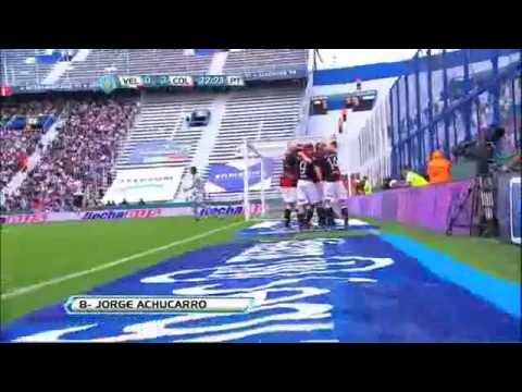 Velez 2 vs Colon 4 (Gol de Achucarro)