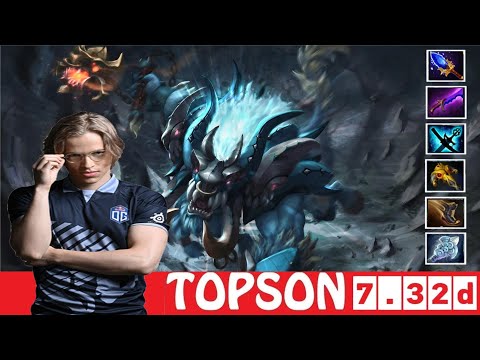 [DOTA 2] TOPSON the SPIRIT BREAKER [OFFLANE] [7.32d]