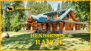 Henriksen Ranch | 161 Acre Off-Grid Log Cabin Retreat in Shasta County, CA