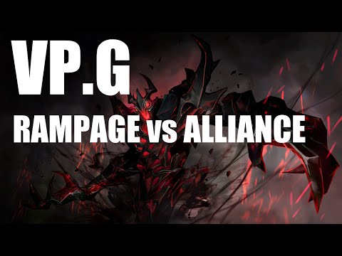 VP.G Rampage vs Alliance The Frankfurt Major