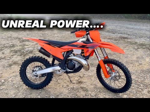 I Took My New 2025 KTM 300XC Into the Woods… And What Happened Shocked Me 