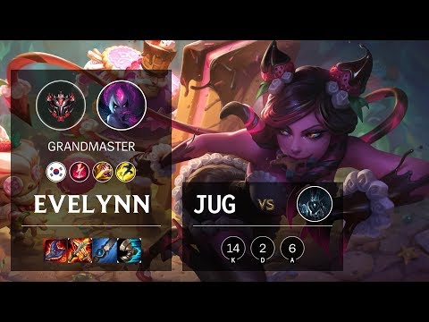 Evelynn Jungle vs Karthus - KR Grandmaster Patch 10.6