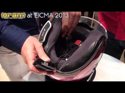 Oram @ EICMA 2013: CARDO SHO-1 NEW Shoei Communication System - ENGLISH VERSION