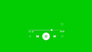 Download lagu Audio Music Player Green Screen || music player green screen mp3