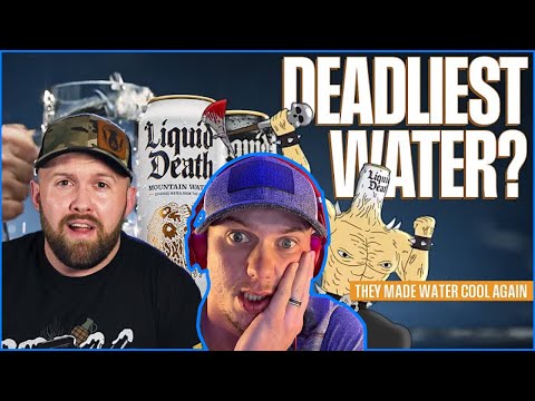 EZATOZ Reacts: The Deadliest Drink Ever - Liquid Death a Water Company (The Fat Files)