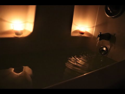 1 Hour tingle inducing slow filling bath 🛁 noises _ASMR