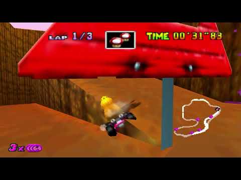 Mario Kart 64 Amped Up v2.96A N64 Coin Mode 