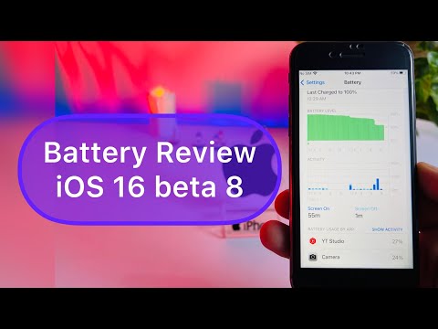 iOS 16 beta 8 battery draining Review ✅✅