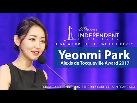 Yeonmi Park | Alexis de Tocqueville Award | Gala
