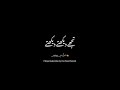 Aram AaTA hai Deedar sa Tera🍁🙂||Lyrics|| Urdu Song Black Screen Status❤️Short Status for Whatsapp🖇️
