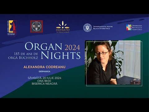 ORGAN NIGHTS - 2024 - # 10 - Alexandra Codreanu