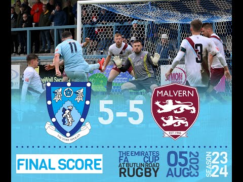 Rugby Town 5-5 Malvern Town - 05/08/23 - FA Cup Extra Preliminary Round - Match Highlights