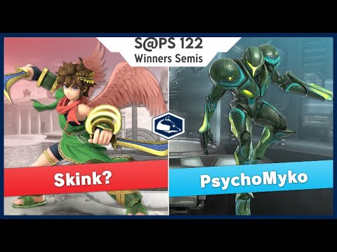 S@PS 122 Ultimate Singles - Skink?(Pit/Luigi/Dark Pit) vs PsychoMyko(Dark Samus) Winners Semis
