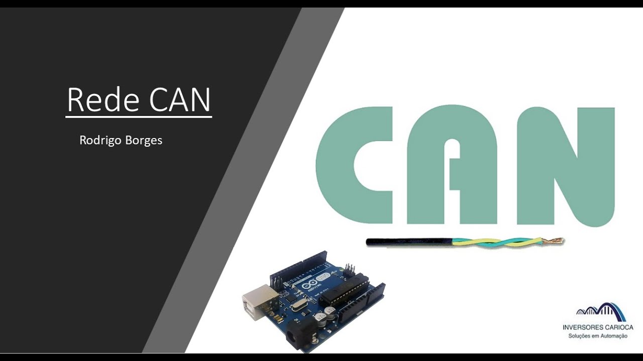 Rede CAN comunicação entre Arduinos parte 01