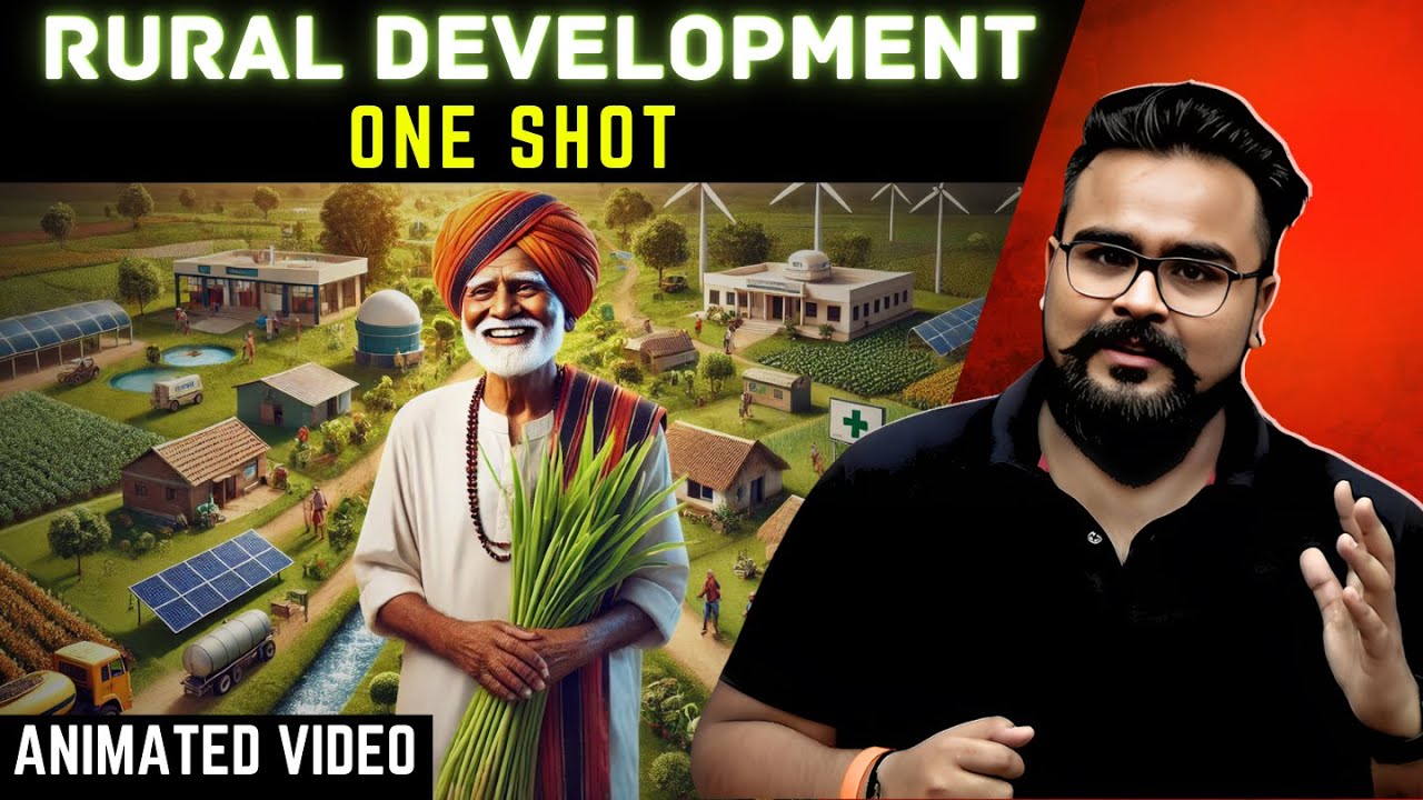 RURAL DEVELOPMENT class 12 ONE SHOT | Indian Eco | GAURAV JAIN