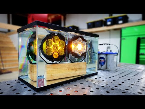 The NEW Harbor Freight Offroad Light Torture Test. Road Shock Edge Light Review.