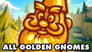 Plants vs. Zombies: Battle for Neighborville - All Golden Gnomes! (Weirding Woods)