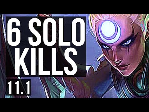 DIANA vs XERATH (MID) | 1500+ games, 6 solo kills, Godlike, 900K mastery | EUW Diamond | v11.1