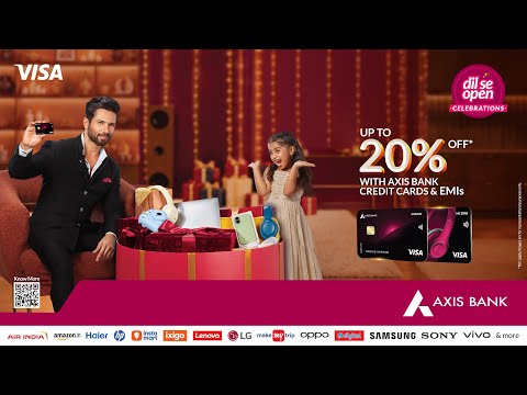 Axis Bank and Visa's film featuring Shahid Kapoor
