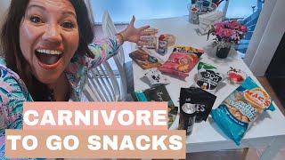 Carnivore Snack Ideas - Products Haul for Carnivore/Ketovore To Go for Work or Travel!