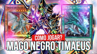 COMO JOGAR COM O NOVO MAGO NEGRO COM TIMAEUS? 5 NEGAÇÕES! TÁ INSANO! - YU-GI-OH! DUEL LINKS #289