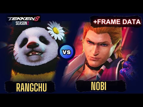 NOBI (Steve) vs RANGCHU (Panda) - Tekken 8 Pro Gameplay
