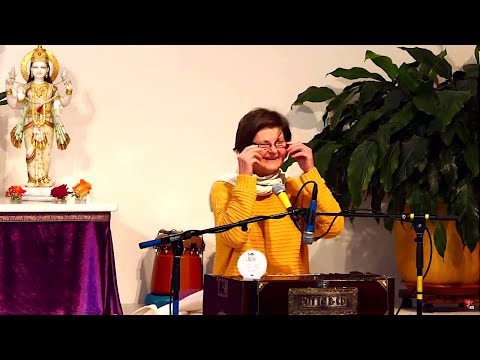 Satsang mit Shaktipriya - Meditation, Mantrasingen Yoga Vidya Live Satsang 07:00 Uhr 15.09.2020