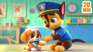 Paw Patrol Mighty Movie - Rubble & Chase Save A Scarecrow