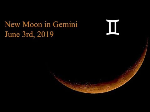 The New Moon June 3rd in Gemini